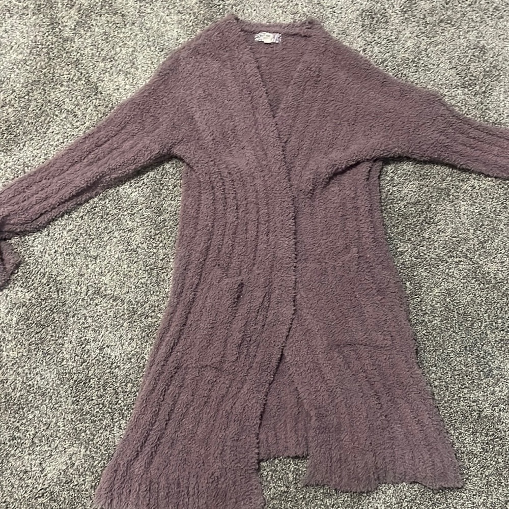 Purple sweater